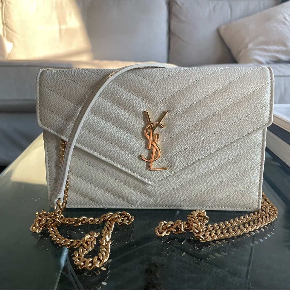 SOLD*** YSL Envelope Chain Wallet